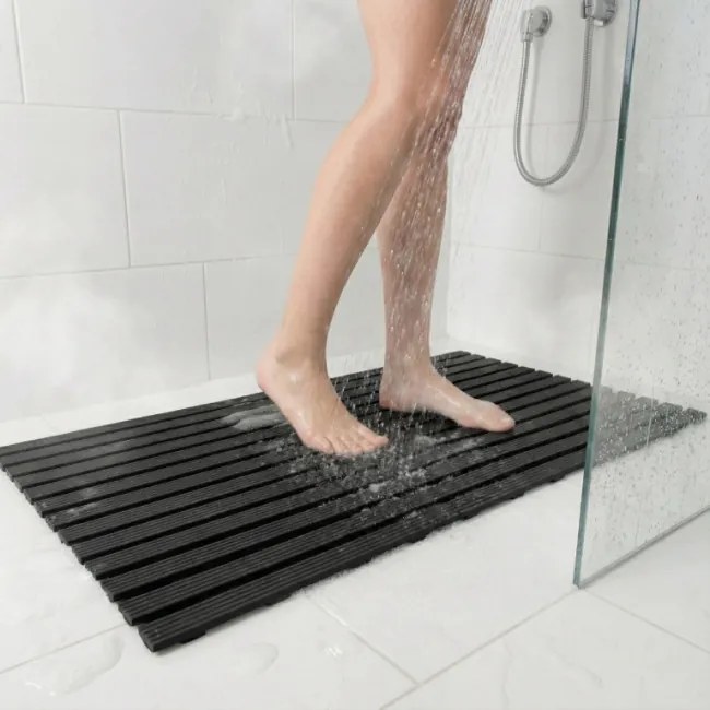 Kúpeľňová predložka čierna