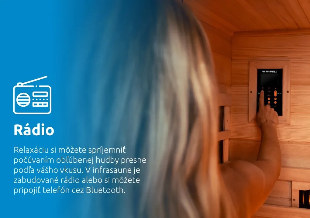 Marimex | Fínska sauna Marimex SISU XXL + saunové kachle | 11100082