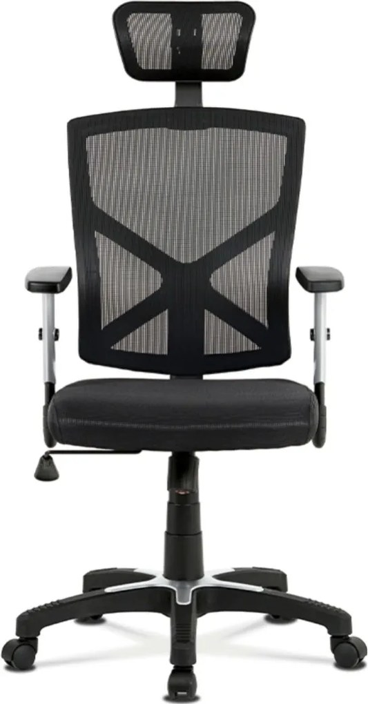 Sconto Kancelárska stolička PETER čierna