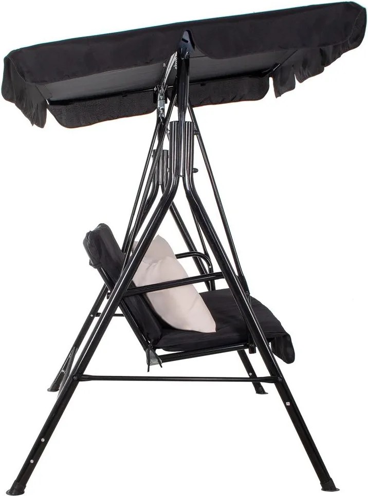 Hojdačka Luna SPRINGOS GS0014 - čierna