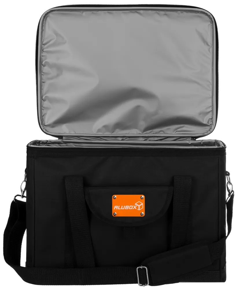 alubox pikniková chladiaca taška XL - Čierna