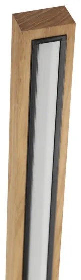 LED Stojacia lampa ALSET LED/18W/230V dub