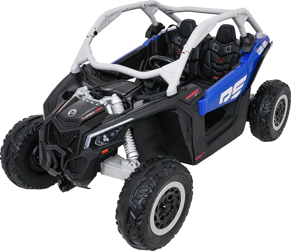 Ramiz Elektrická bugina Maverick Turbo RR pre deti modro-sivá + kolesá