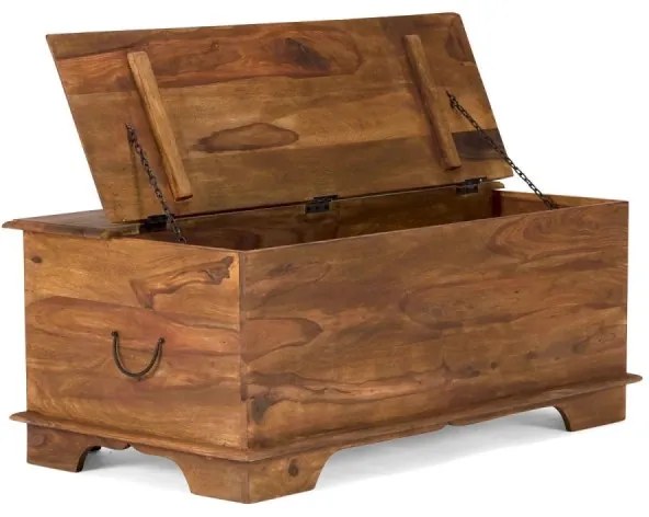 furniture-nabytek.cz - Masívny konferenčný stolík Merlin II z palisandra, lakovaný, hnedý – 110×60×45 cm