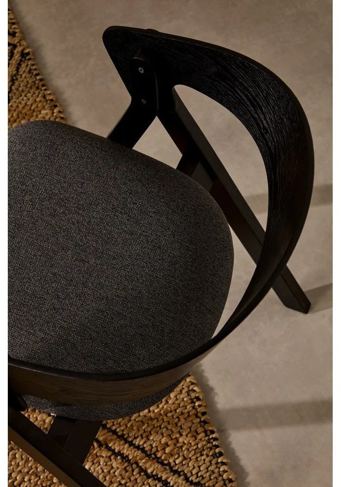 Čierna jedálenská stolička Godia – Kave Home