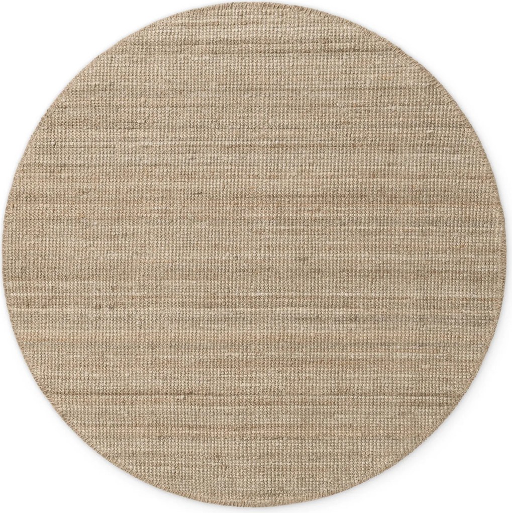 Hanse Home, Kusový koberec Jaipur 105975 Grey/Brown kruh, 200x200 (priemer) kruh, béžová, chodba / predsieň