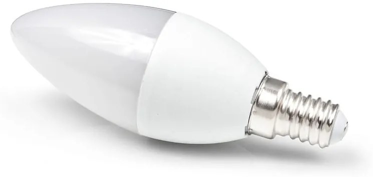 BERGE LED žiarovka C37 - E14 - 1W - 85 lm - neutrálna biela