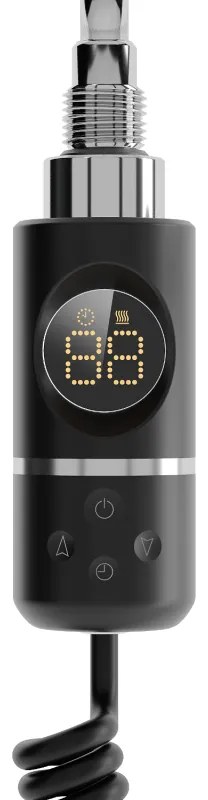 Mexen FA-I, elektrická vykurovacia tyč s termostatom 900W, čierna, W952-0900-70