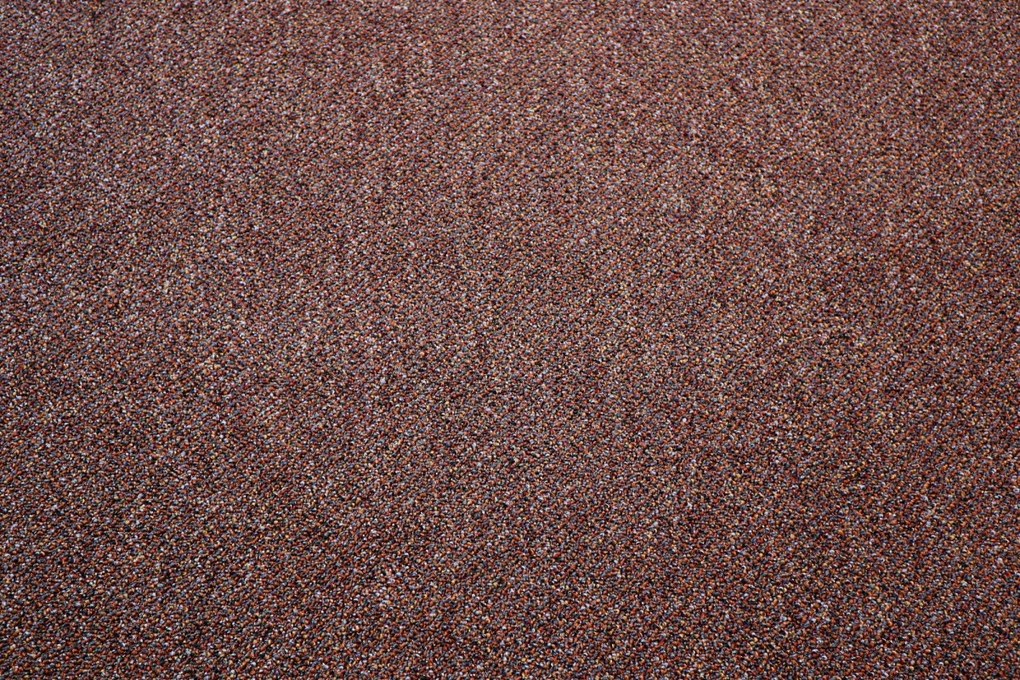 AKCIA: 120x170 cm Kusový koberec Bohemia terakota - obšitý zo všetkých strán, šíře, oranžová, filc, kancelária, AladinWorld Expres