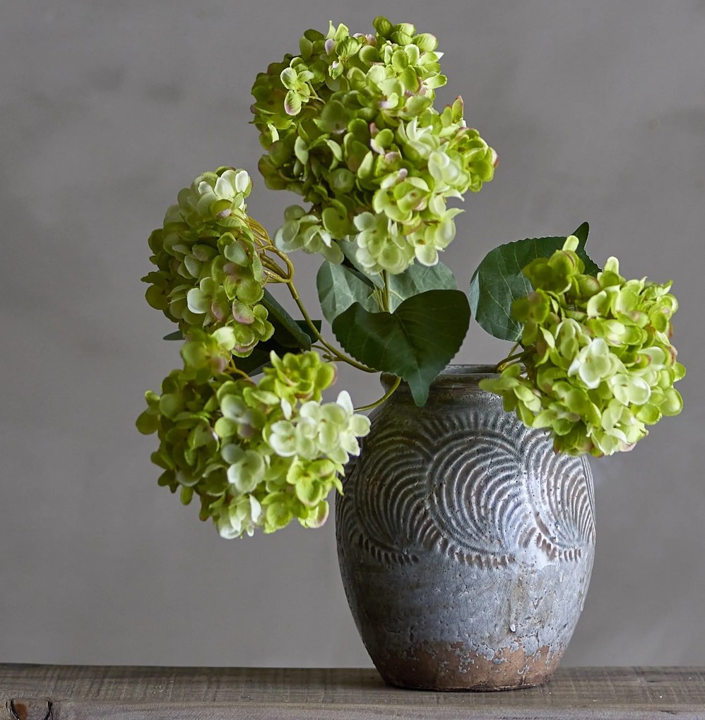 Bloomingville Umelá kvetina Hydrangea White 49 cm