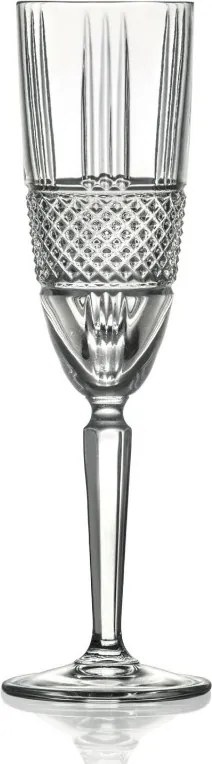 RCR BRILLANTE POHÁR NA ŠAMPANSKÉ 180ML SADA 6KS