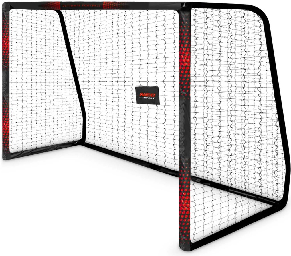 Neo-Sport Futbalová bránka 300 x 200 x 120 cm NS-473 čierno-červená