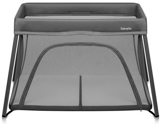 Lionelo - Cestovná postieľka 3v1 ALICE sivá