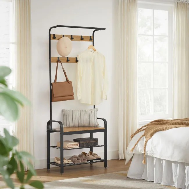 Vešiakový stojan s botníkom HSR040B05