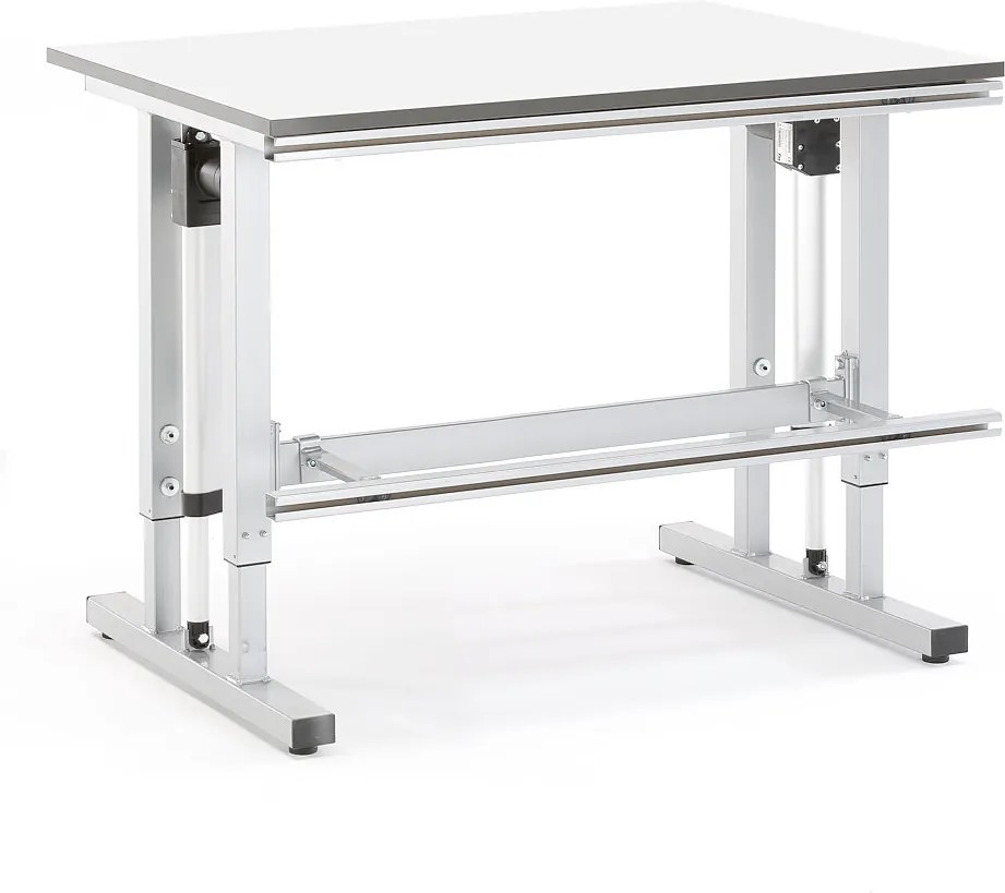 Zadný rám k elektricky výškovo nastaviteľnému stolu Motion, 2 ks, dĺžka 1200 mm