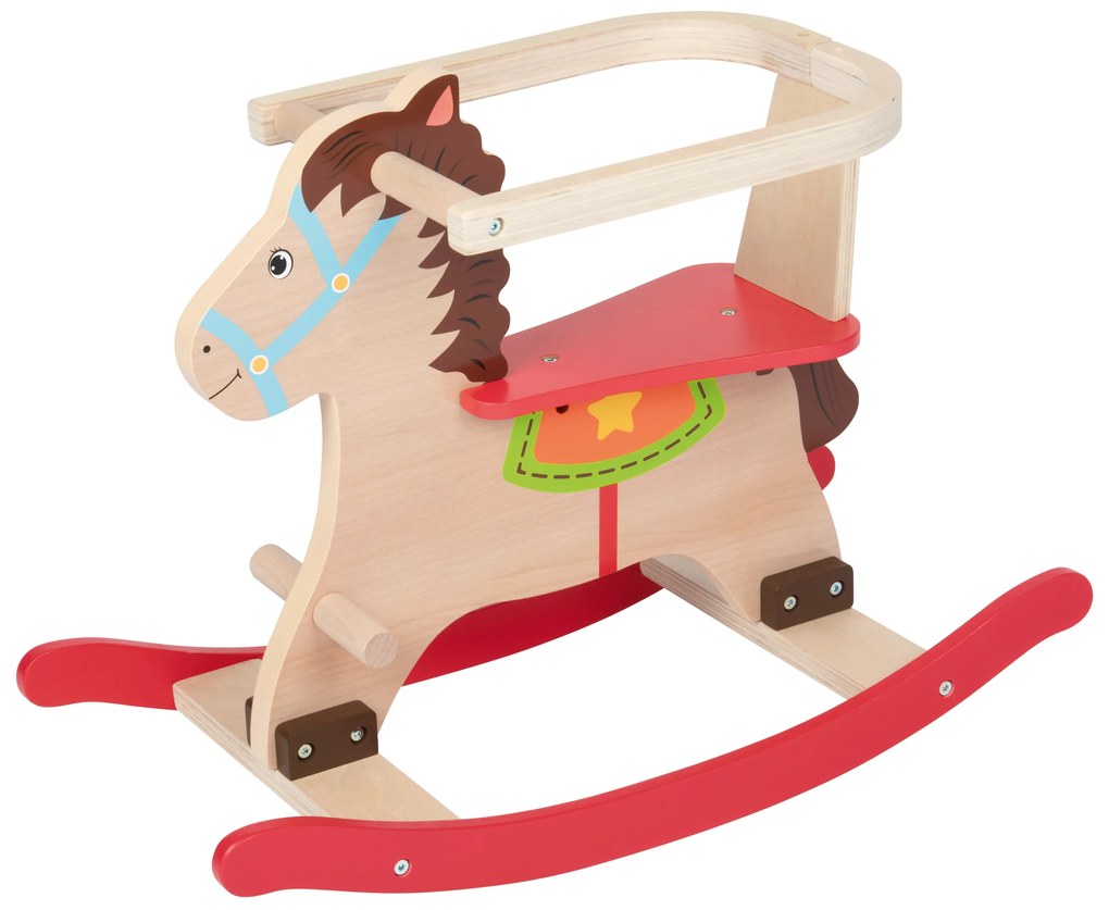 lupilu®  Drevené odrážadlo/hojdací koník/podporný vozík (hojdací koník)  (100394887)