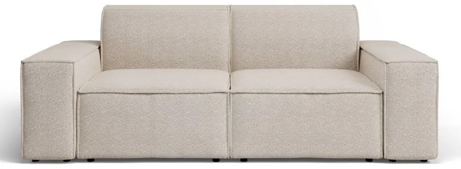 Pohovka trojsedačka Cuboid 2 (béžová). Akcia -24%. Vlastná spoľahlivá doprava až k Vám domov. 1071633