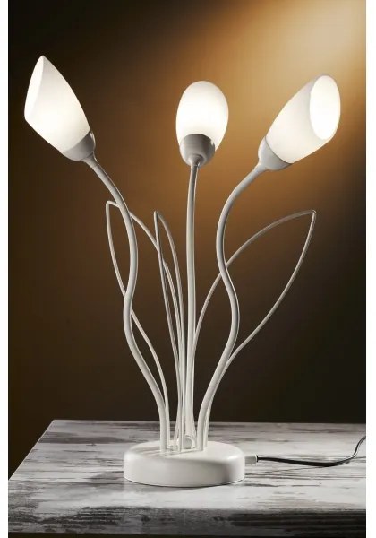 Jupiter 2060 - Stolná lampa GLORIOSA 3xG9/14W/230V krémová