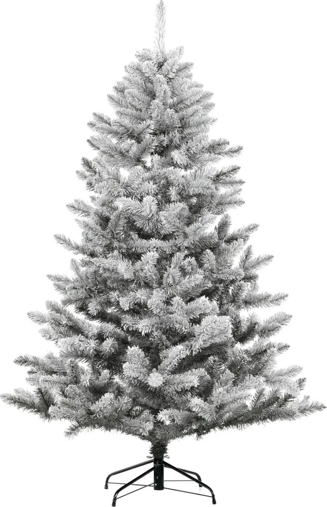 Strom vianočný - umelý smrek, 185 cm, zasnežený Farba: Biela