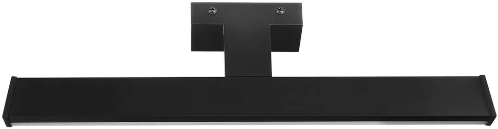 Sapho Sapho, CHICAGO LED svietidlo, 400x120x40 mm, 8W, 230 V, plast, čierna matná