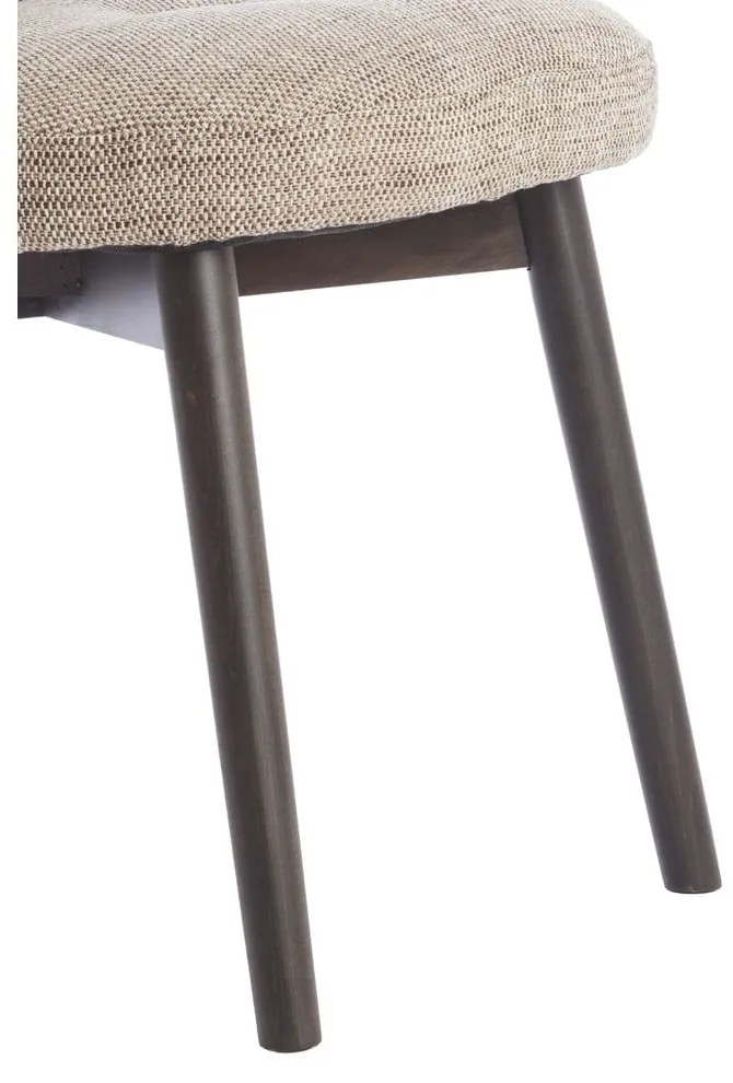 Béžové čalúnené jedálenské kreslá v súprave 2 ks Sinosa – Light &amp; Living