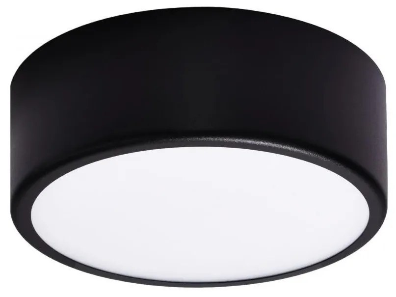 Temar Stropné svietidlo CLEO 1xE27/24W/230V pr. 20 cm čierna 5907623613929