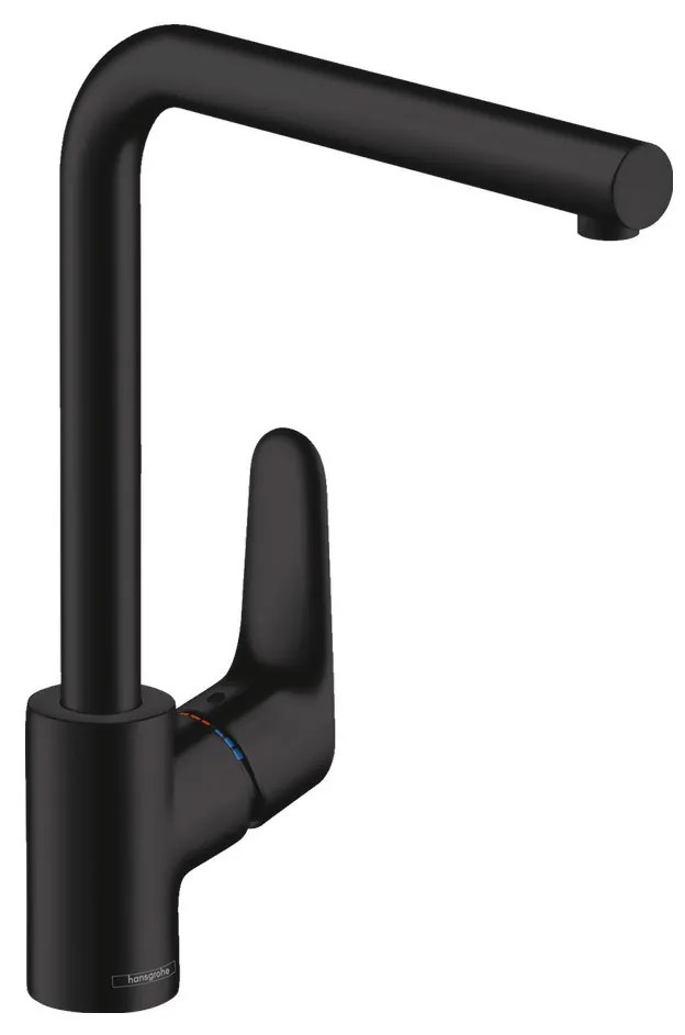 Hansgrohe Focus M41, drezová batéria, čierna matná, HAN-31817670