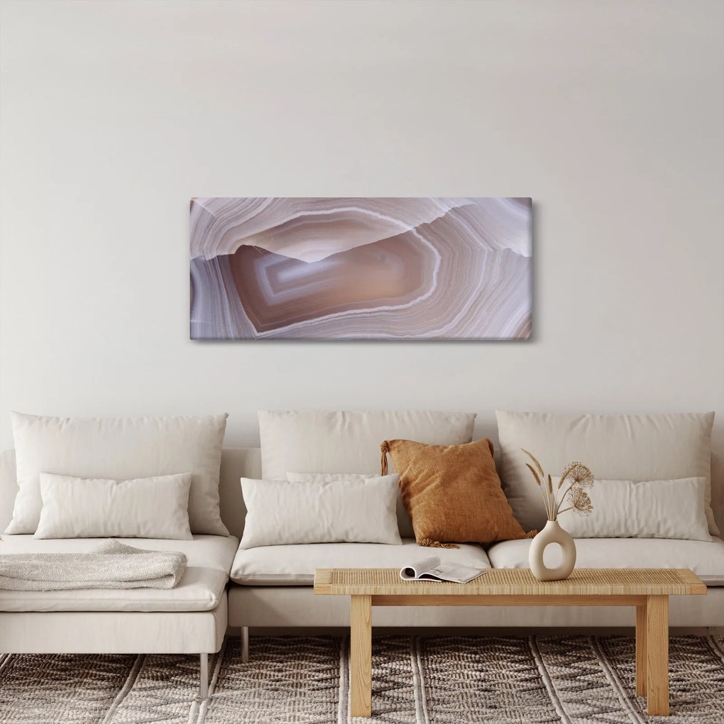 Obraz - Mramorový achát (120x50 cm)