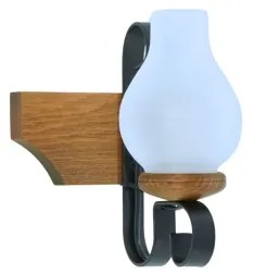 Nástenné svietidlo VELA 1xE14/40W/230V buk