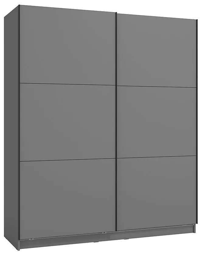 Skriňa Sierra 180 grafit 11011119