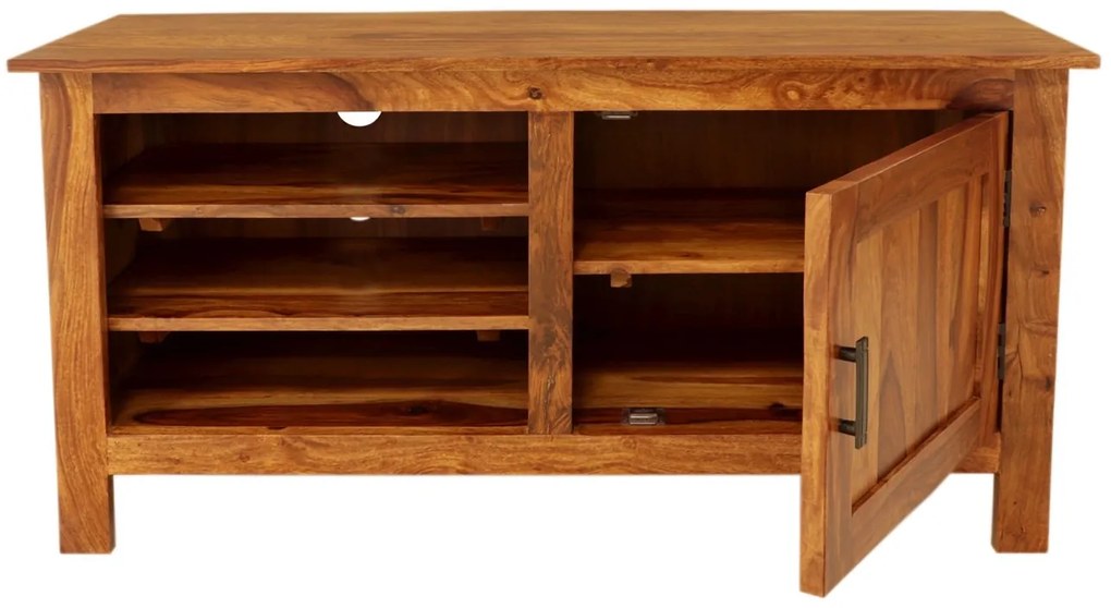 furniture-nabytek.cz - Masiv tv stolek z dřeva palisandr 110x50x60