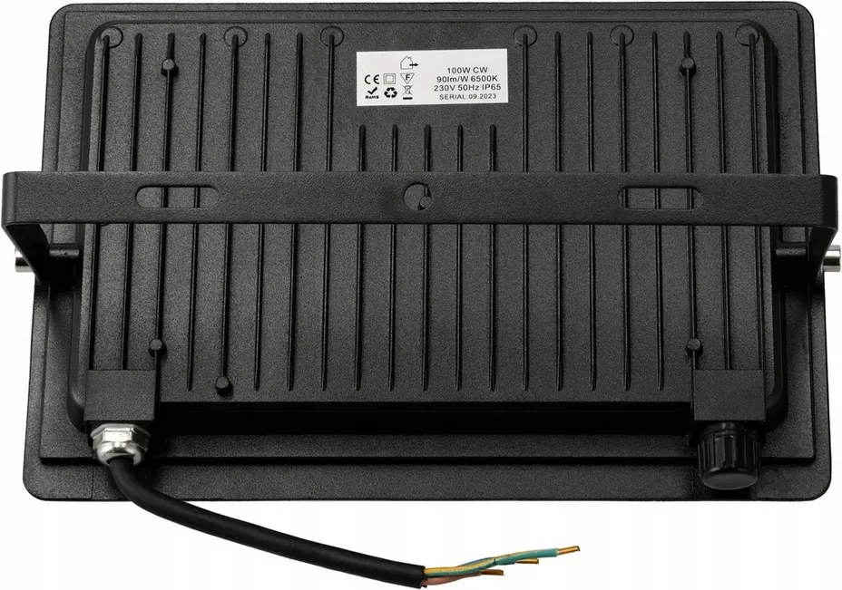 LED reflektor IP65 - 100w - 9000lm so senzorom pohybu a súmraku - neutrálna biela