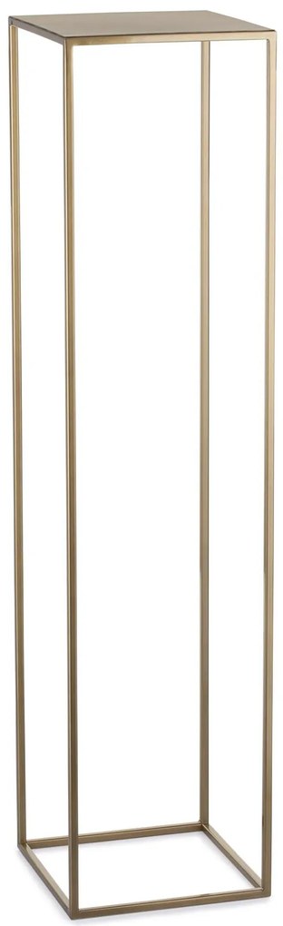 STOJAN NA KVETINÁČ SIMPLE1 100X24X24 CM ZLATÁ