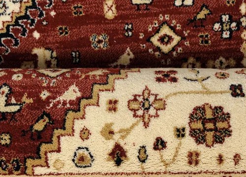 Koberce Breno Kusový koberec JENEEN 90/C78R, červená, viacfarebná,200 x 285 cm