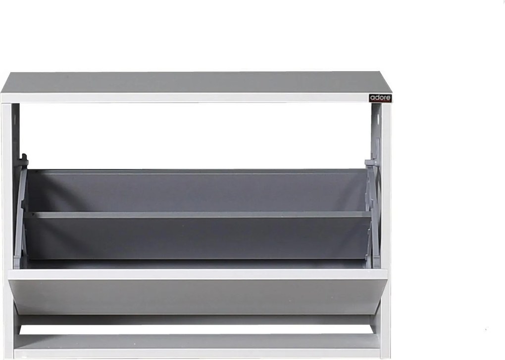 Botník (skrinka na topánky) Tosina 1 (biela). Akcia -13%. Vlastná spoľahlivá doprava až k Vám domov. 1094526