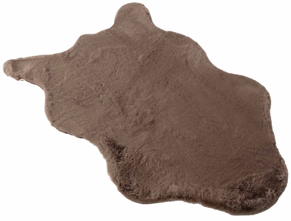 Umelá kožušina 60 × 90 cm – cappuccino