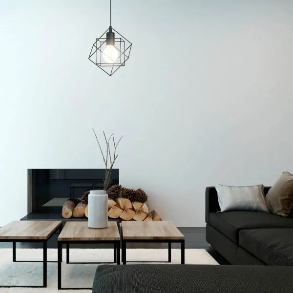 Eglo 43358 - Luster na lanku STRAITON 1xE27/60W/230V