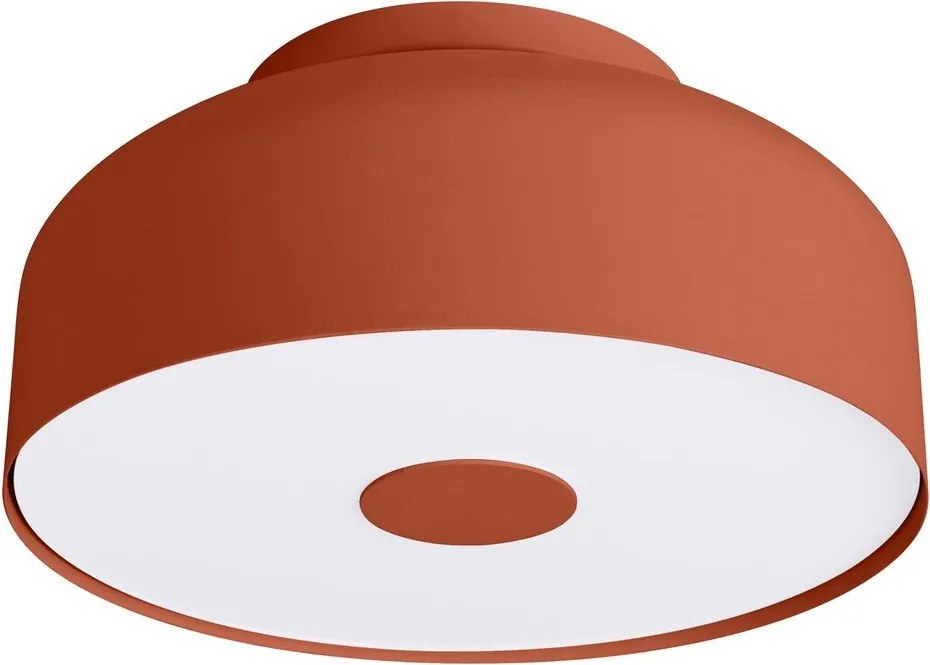 Oranžové stropné svietidlo ø 30 cm Blacko – Sollux