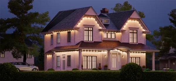 Nanoleaf N7401E00-5POL - LED RGBCW Rozširujúci reťazec 72W/230V 5m 2200-6500K IP67 Wi-Fi