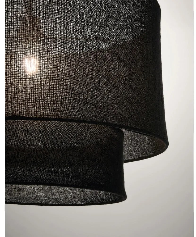 Čierne tienidlo ø 60 cm Mariela – Kave Home