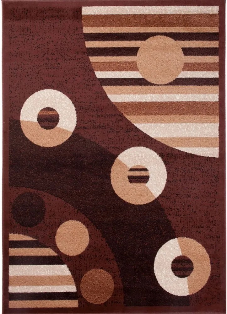 Kusový koberec PP Hans hnedý, Velikosti 120x170cm