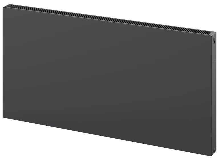 Mexen, Mexen Flat CF21 panelový radiátor 600 x 1000 mm, bočné pripojenie, 1210 W, antracit - W421F-060-100-66