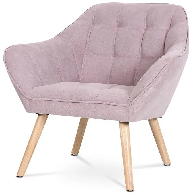 Autronic BONTEC Kreslo, sivá látka, AK-321 GREY2 Farba: Ružová