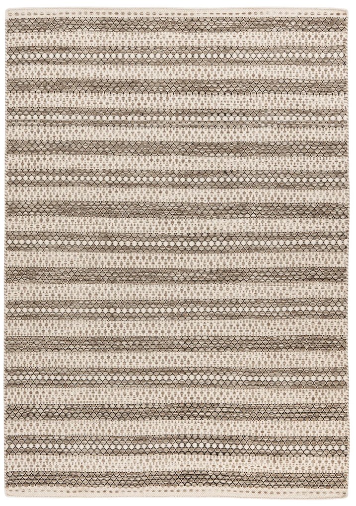 Obsession, Ručne viazaný kusový koberec Jaipur 335 Taupe, 200x290, hnedá, obývacia izba