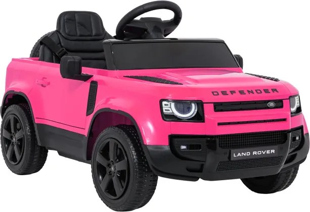 Elektrické autíčko Land Rover Defender ružové