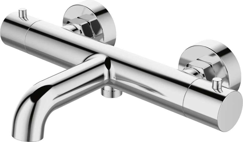 Invena Termora, termostatická vaňová batéria, chrómová, INV-BT-W1-001-V