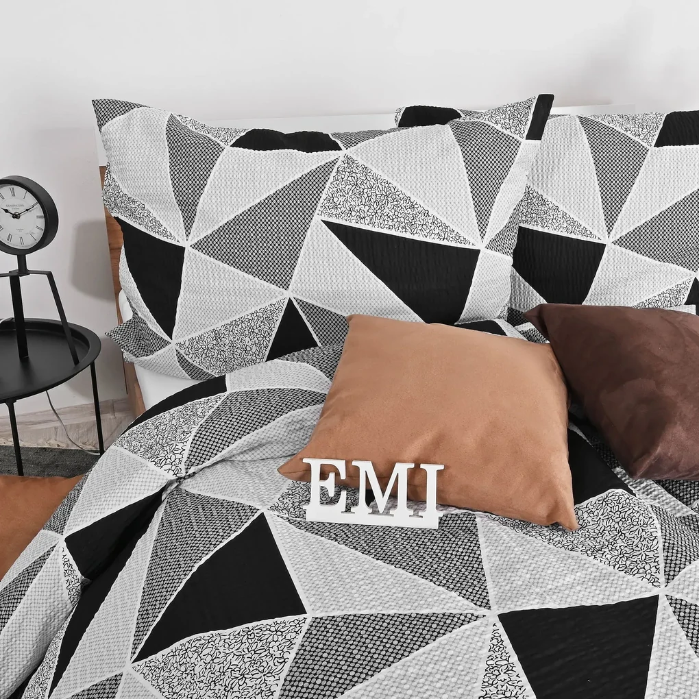 Obliečky bavlnené Vega EMI: Predĺžený set jednolôžko obsahuje 1x 140x220 + 1x 70x90