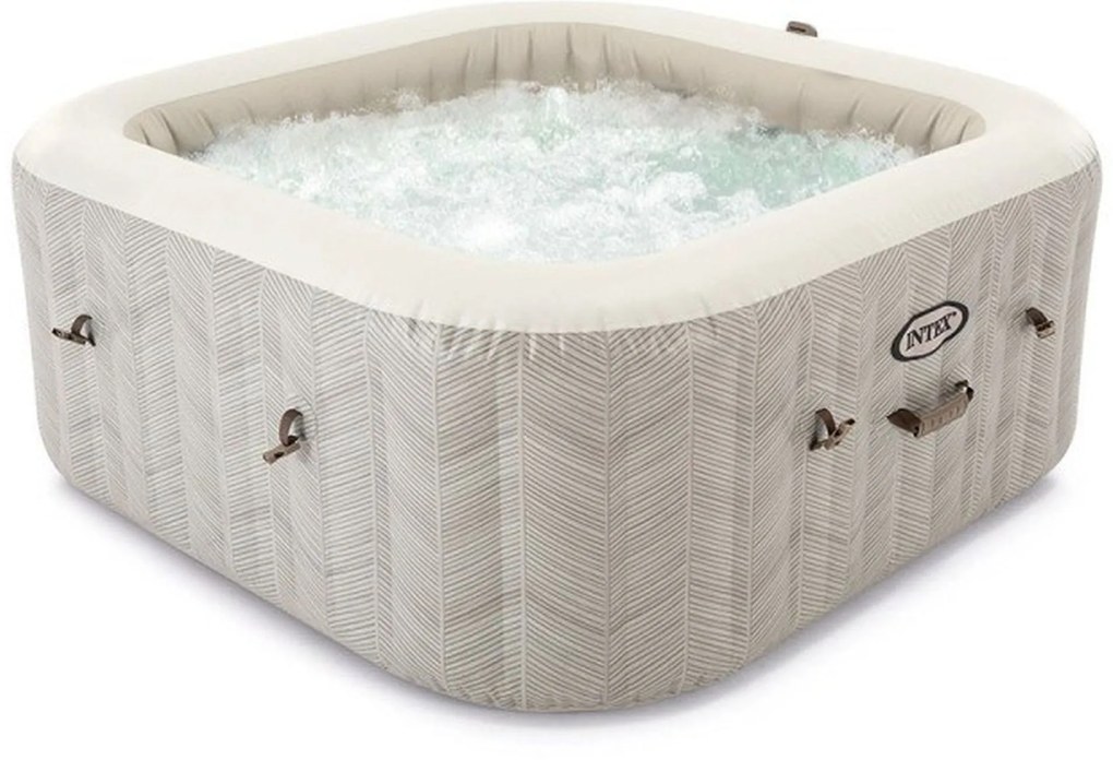 INTEX Pure Spa Chevron Deluxe Vírivka so systémom slanej vody 211x71cm 28446NP