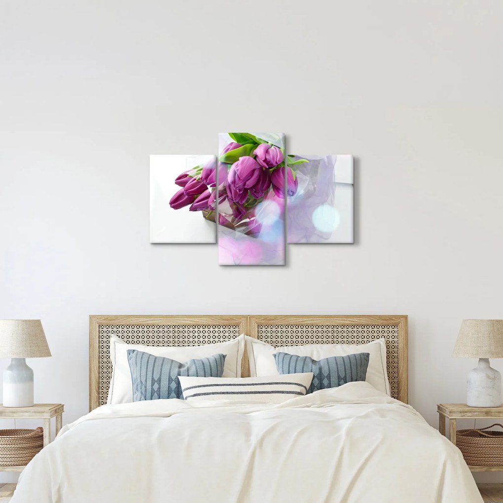 Obraz - kytice tulipánov (90x60 cm)
