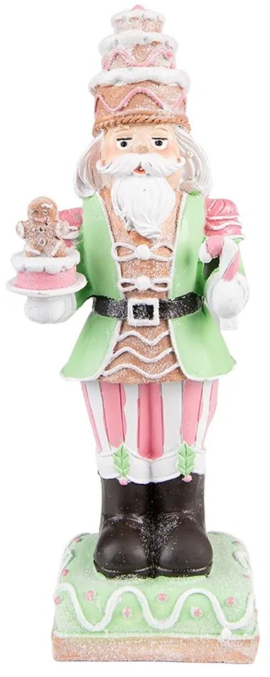 Dekorácia farebný Luskáčik - 9*6*24 cm